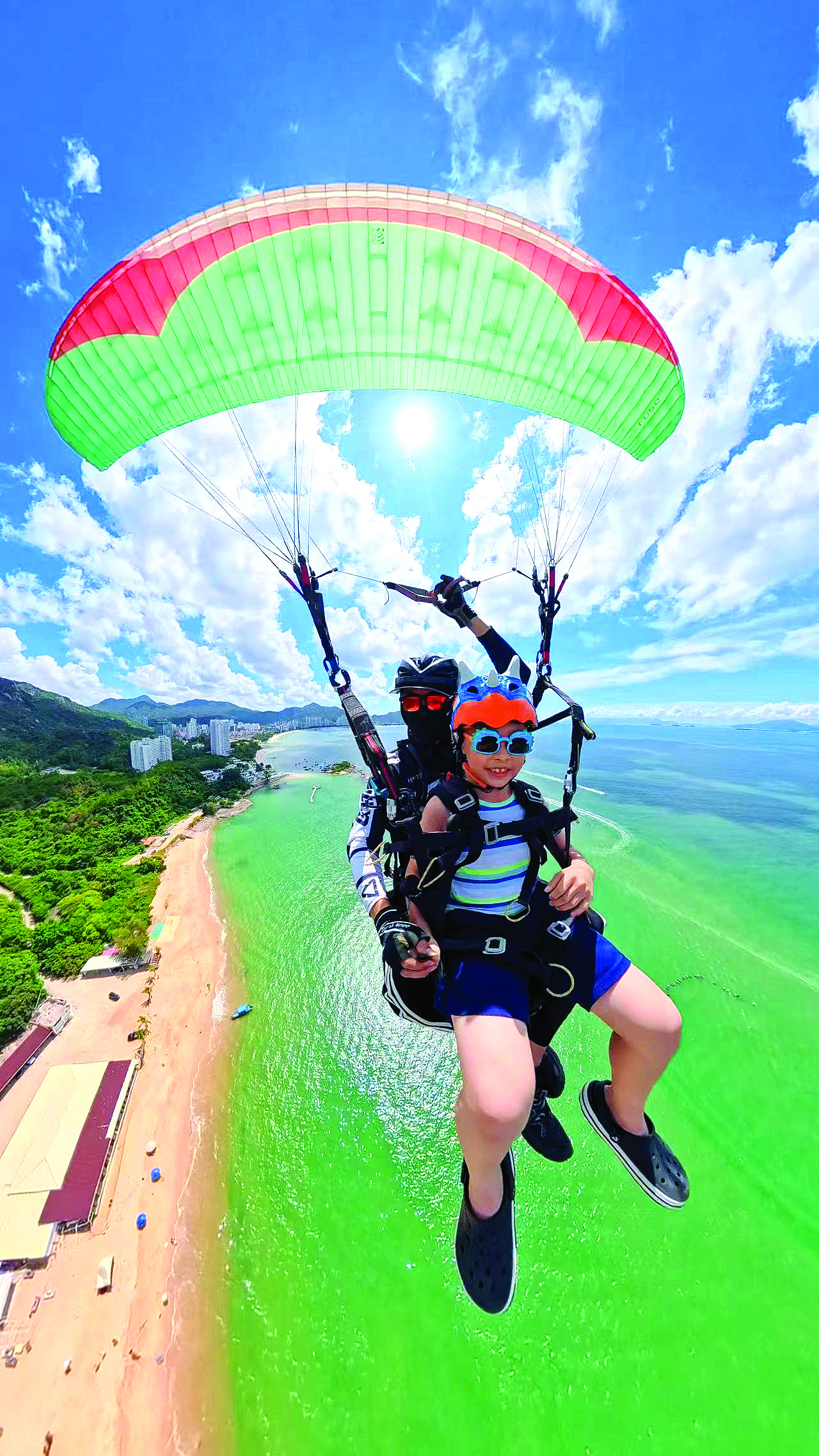 唐伟钟情巽寮湾！长弘户外“飞”出海洋文旅新体验(图2)